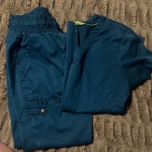 Healing Hands Teal Joggers